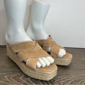 Castaner Women's Espadrille Wedge Sandals. Size 40 (9- 9.5 us). Used. See pics.